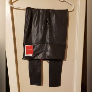 Spanx faux leather leggings